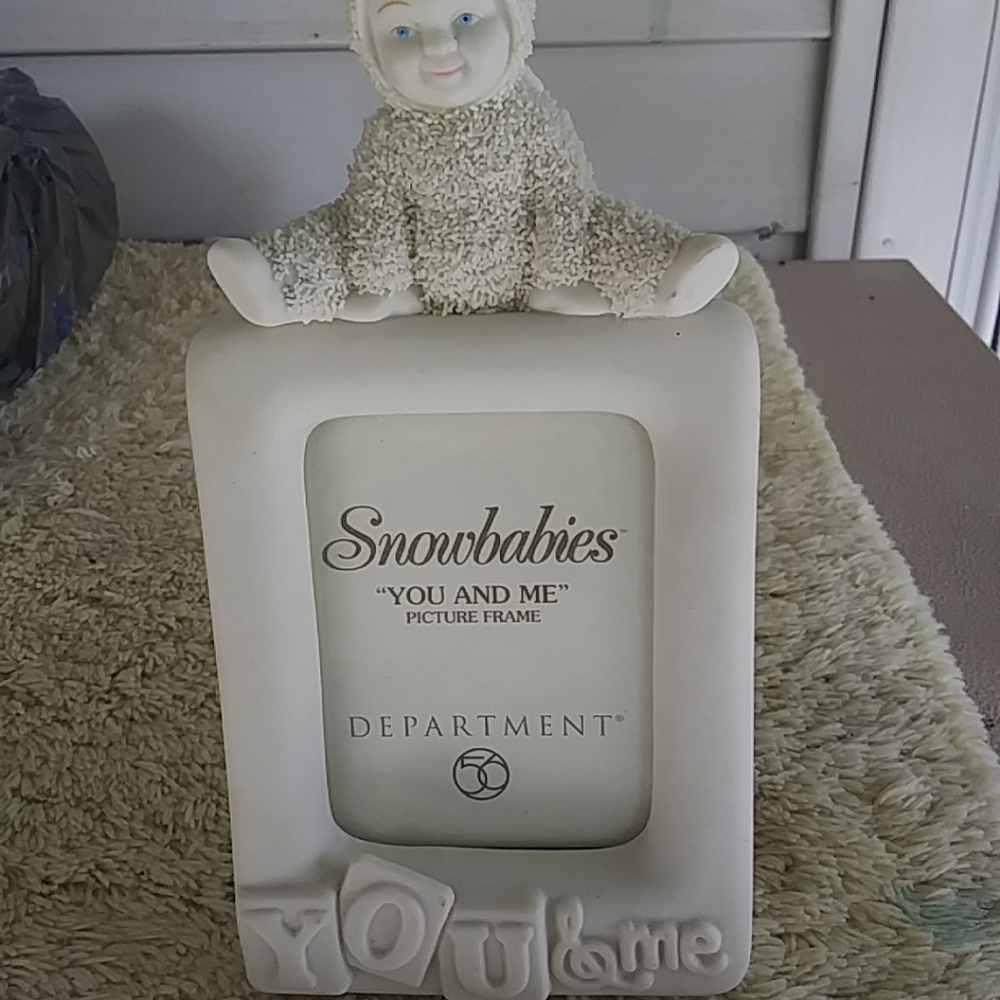 Snowbabies You And Me Department 56 Photo Frame